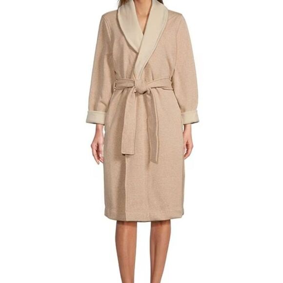 Ugg Duffield Robe- Oatmeal Heather - Picture 2 of 9